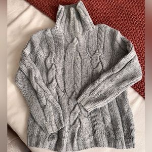 Paul Stuart cable sweater